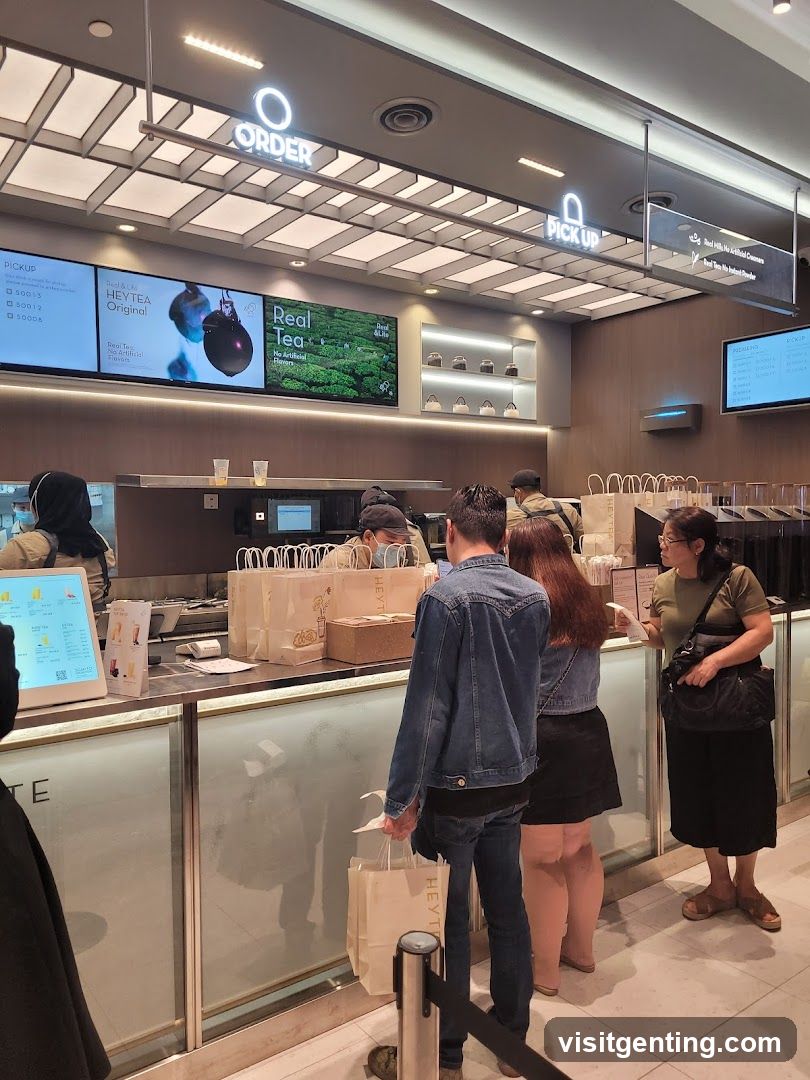 Heytea Store Interior