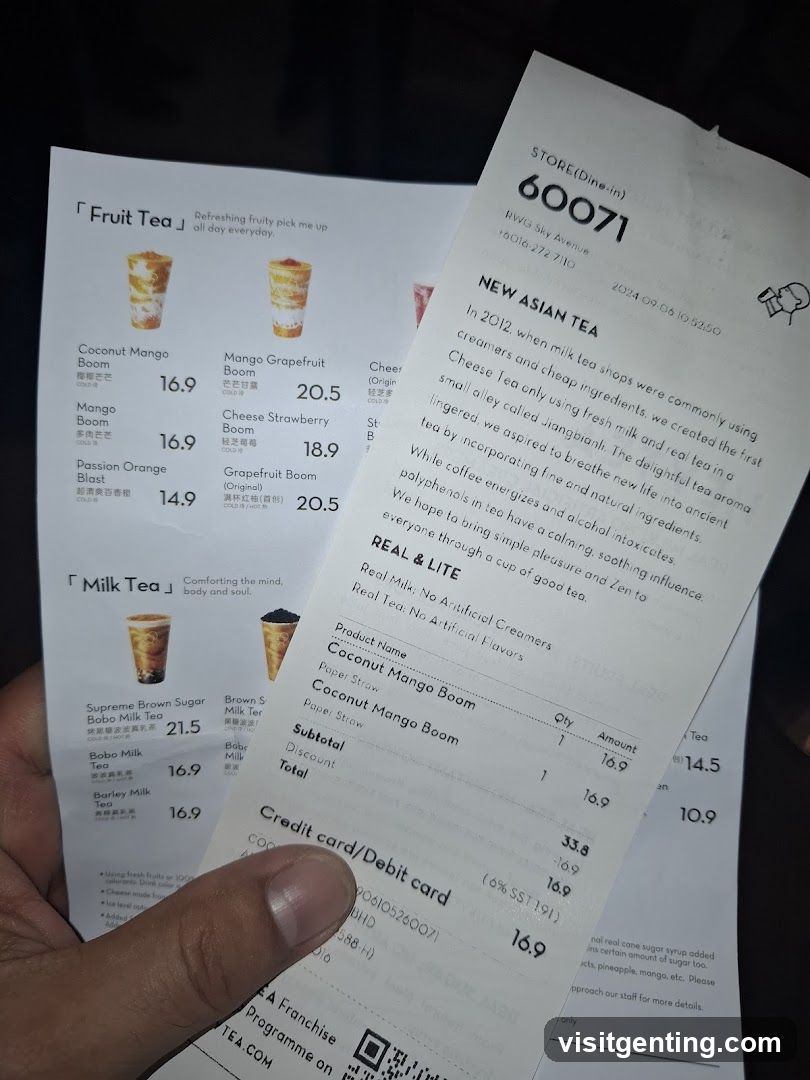 Receipt and Menu Holders