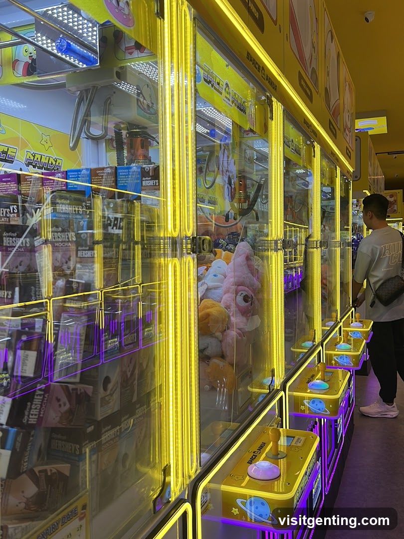 Cram game arcade interior