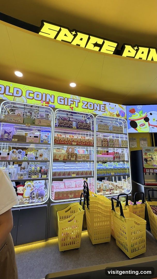 Space Pan Gold Coin Gift Zone