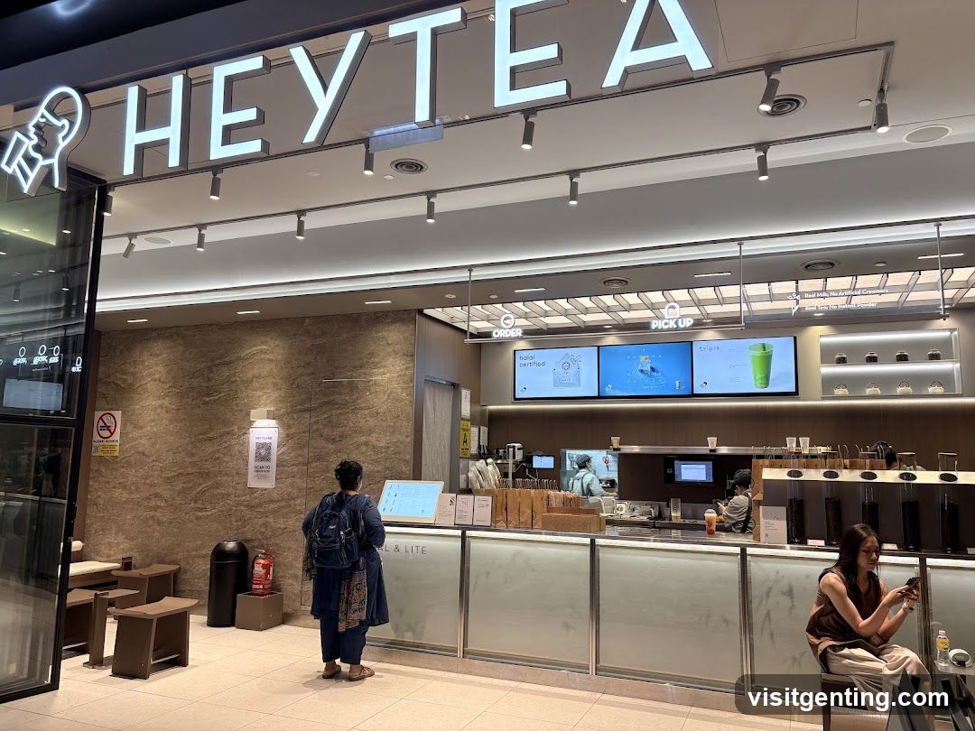 Heytea Store Interior