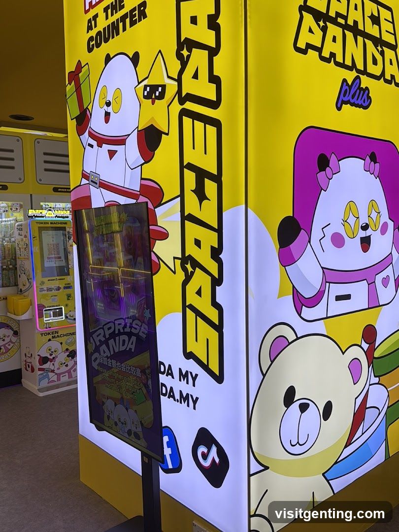 Space Panda Plus Arcade Machine