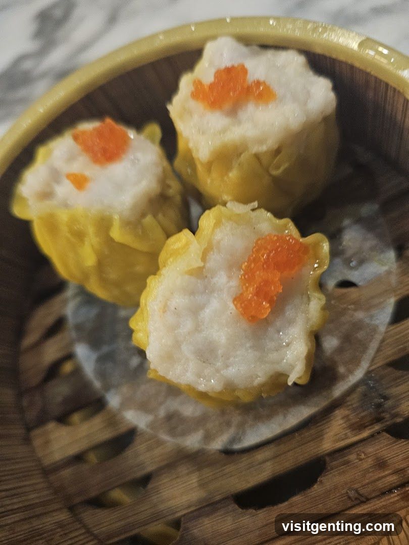 Dim Sum in Bamboo Steamer
