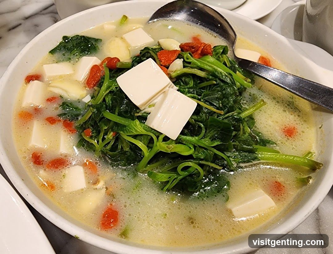 Soup in bowl