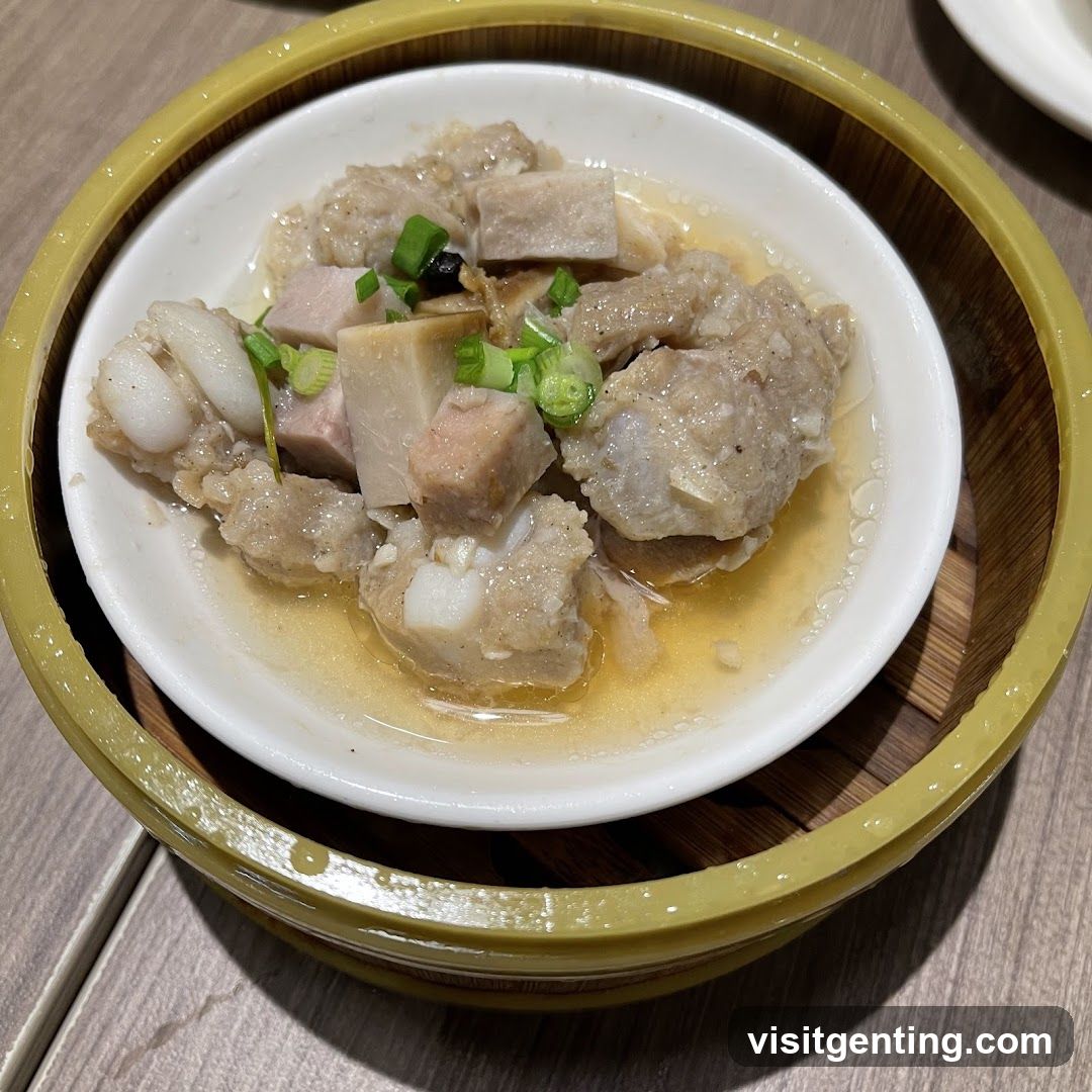 Steamed Dish in Bamboo Steamer