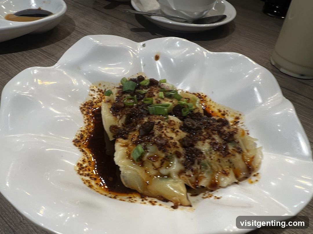 Dumplings with Sauce