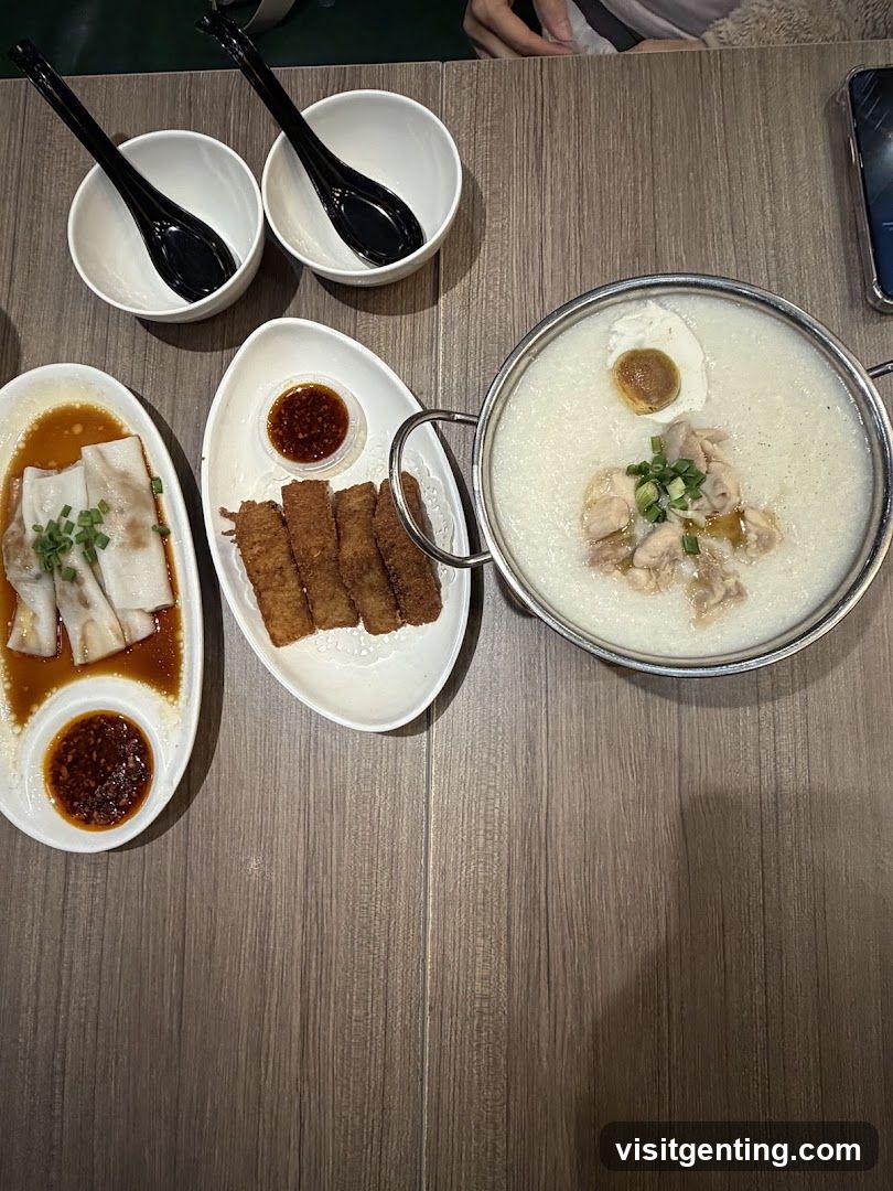 Table Setting with Food