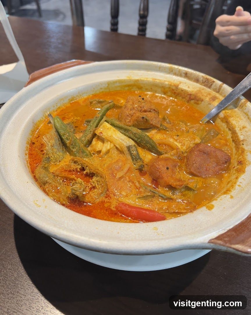 Food served in a ceramic bowl