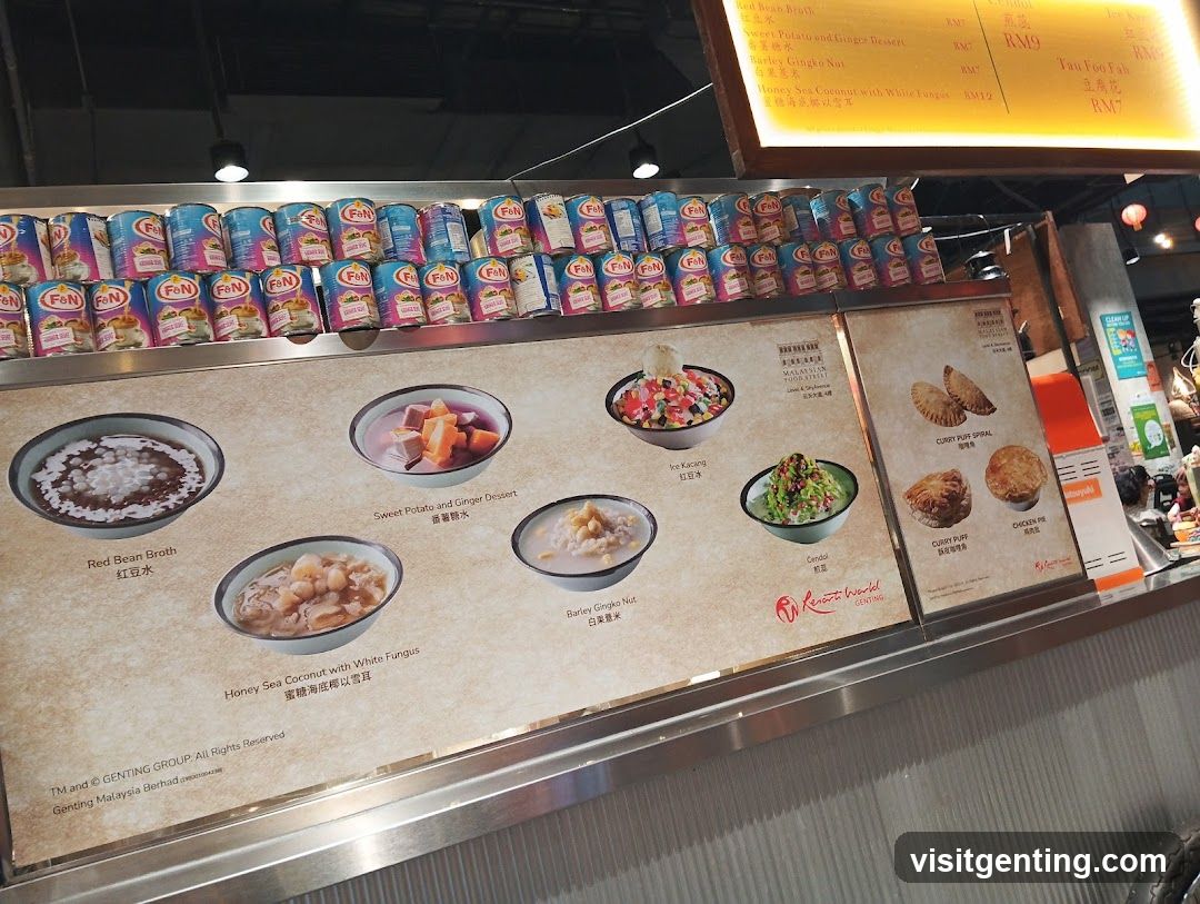 Food Menu Display