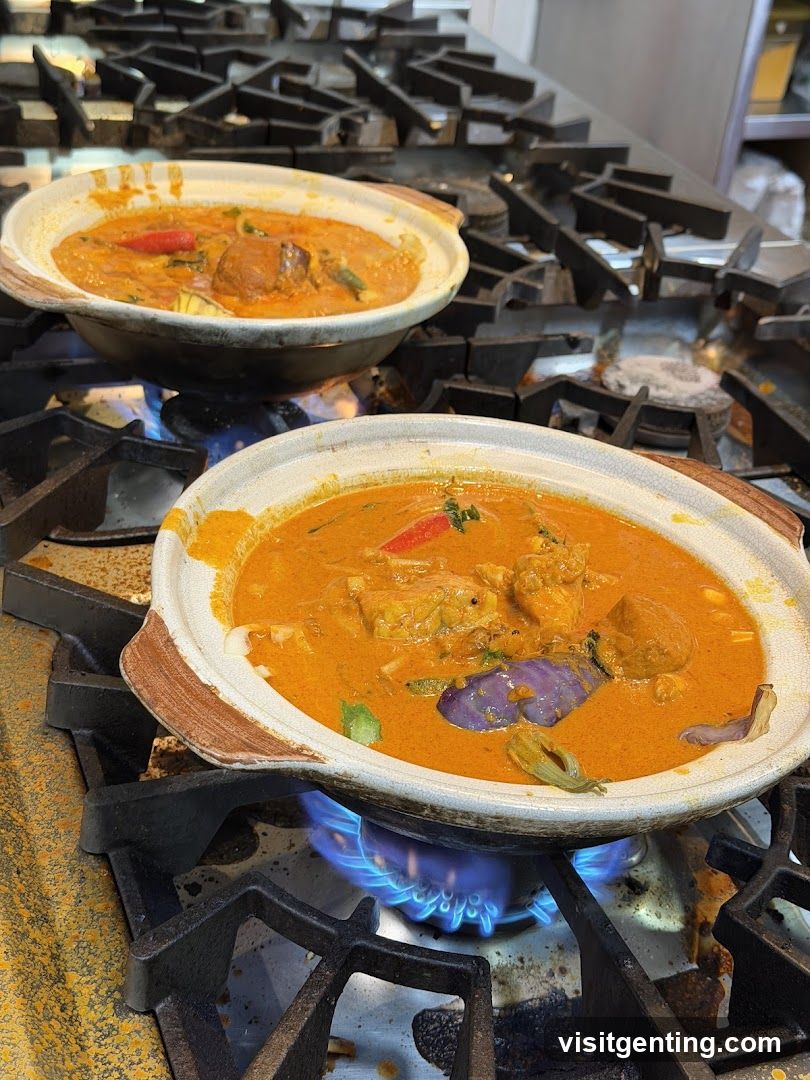 Cooking Curry on Gas Stove