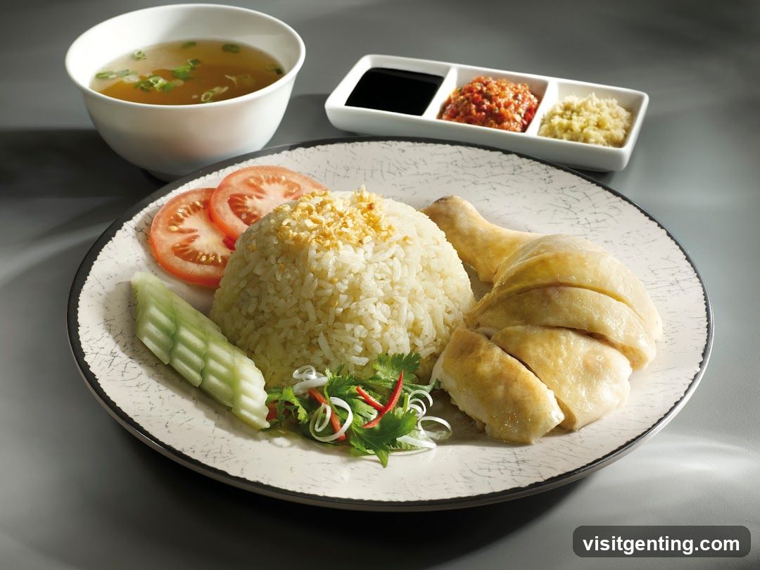 Chicken Rice Plate with Side Dishes