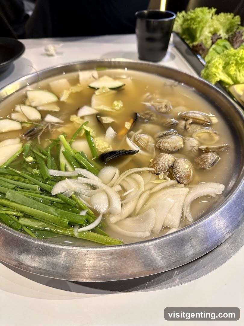 Seafood Pot with Vegetables