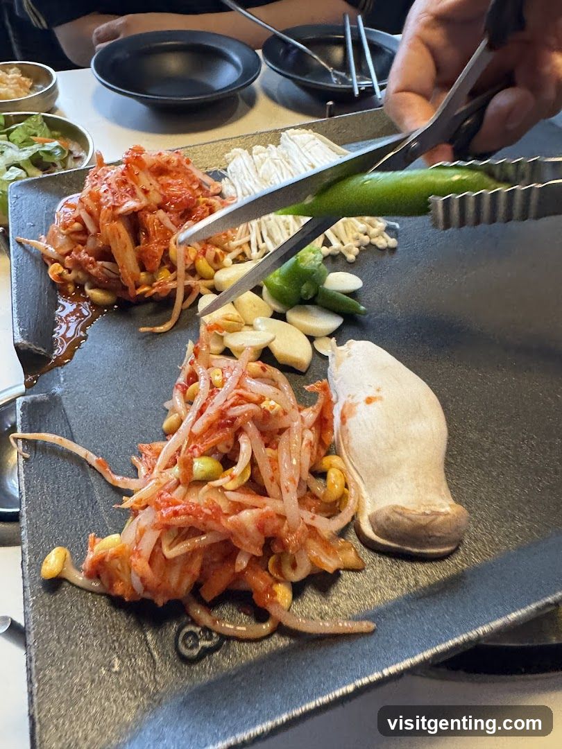 Food Preparation at Table