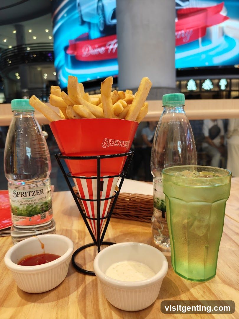 Restaurant Interior Food Setup