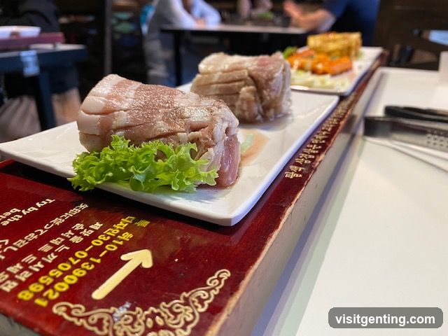 Restaurant Interior Food Display