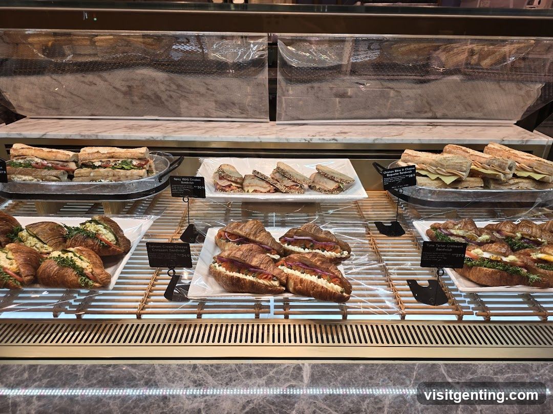 Sandwich Display Case