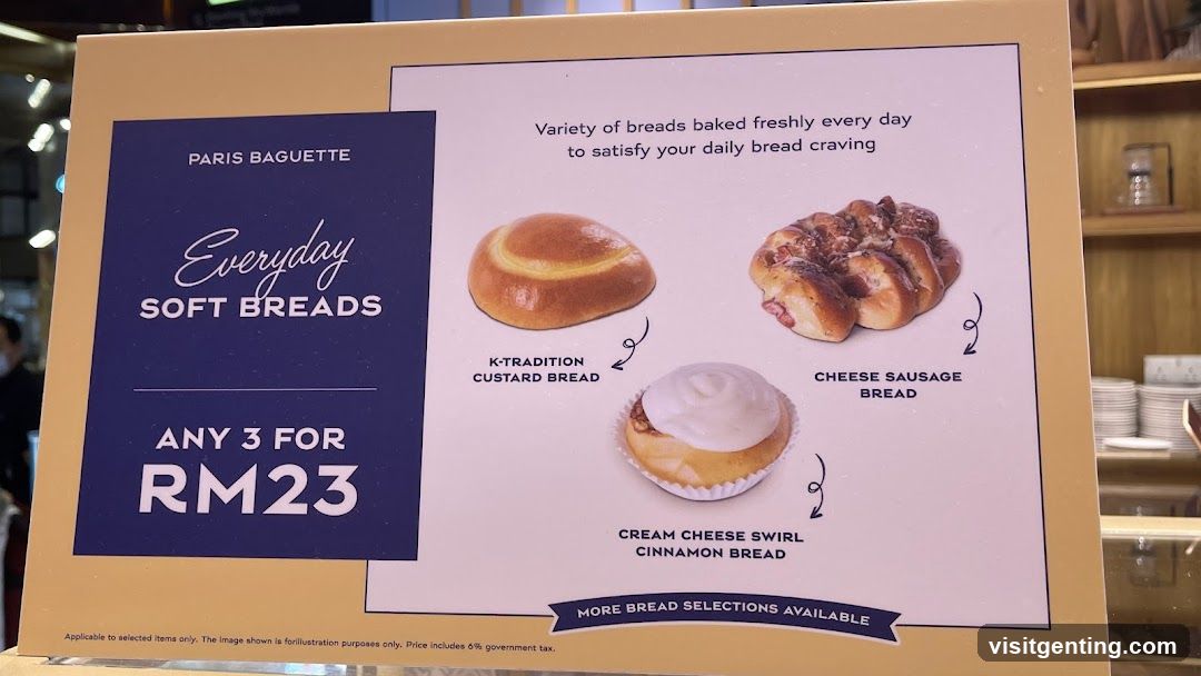 Paris Baguette Everyday Soft Breads Promotion