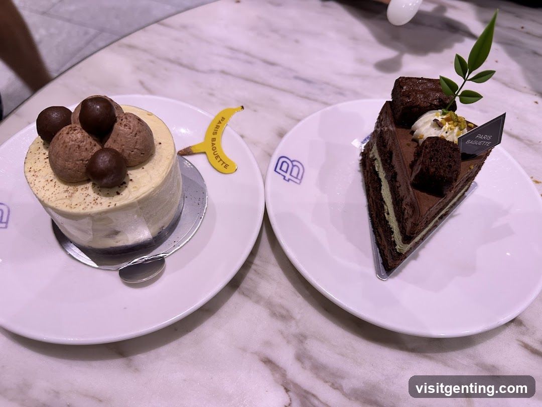 Paris Baguette Desserts