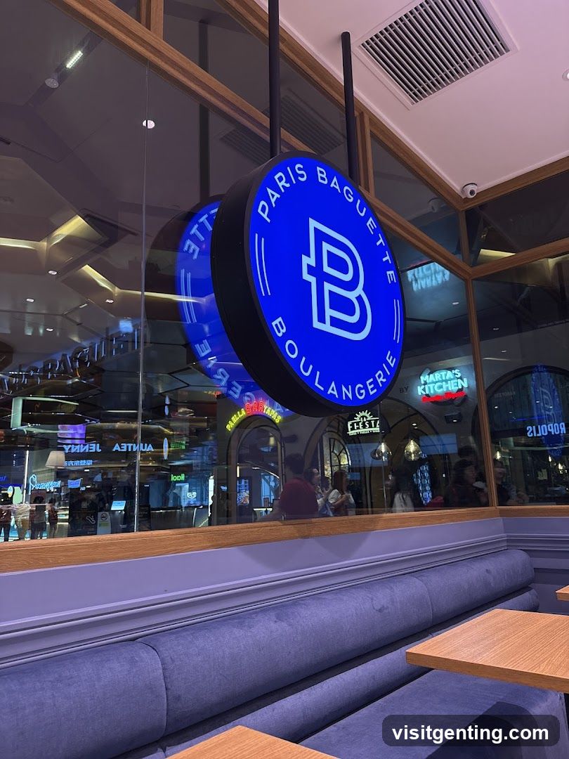 Paris Baguette Boulangerie Interior View