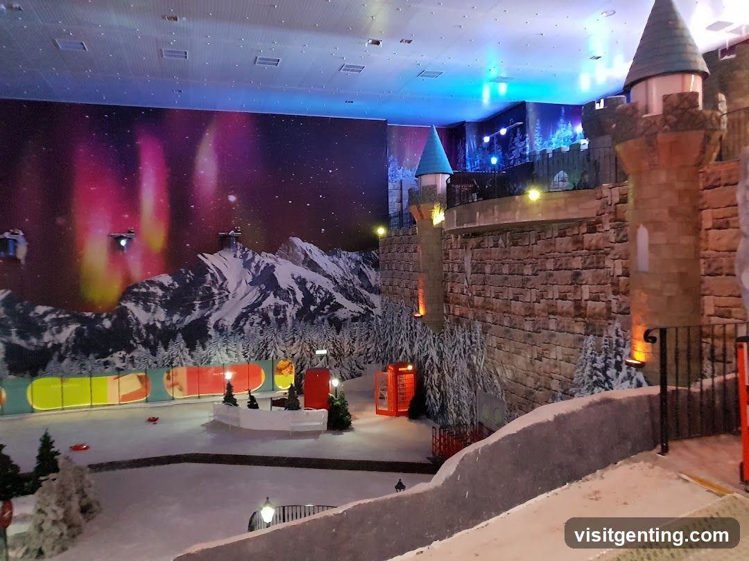 Indoor Winter-themed Entertainment Venue