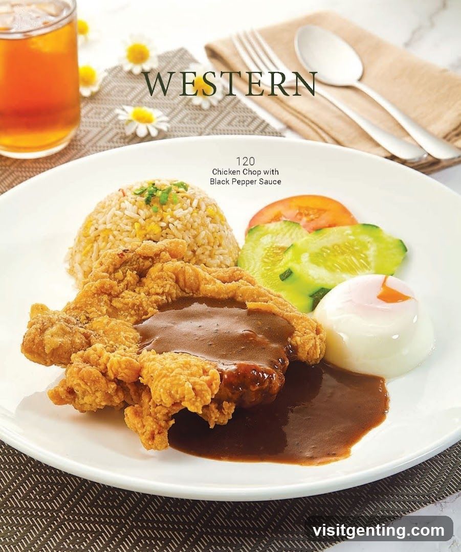 Western Cuisine Plate