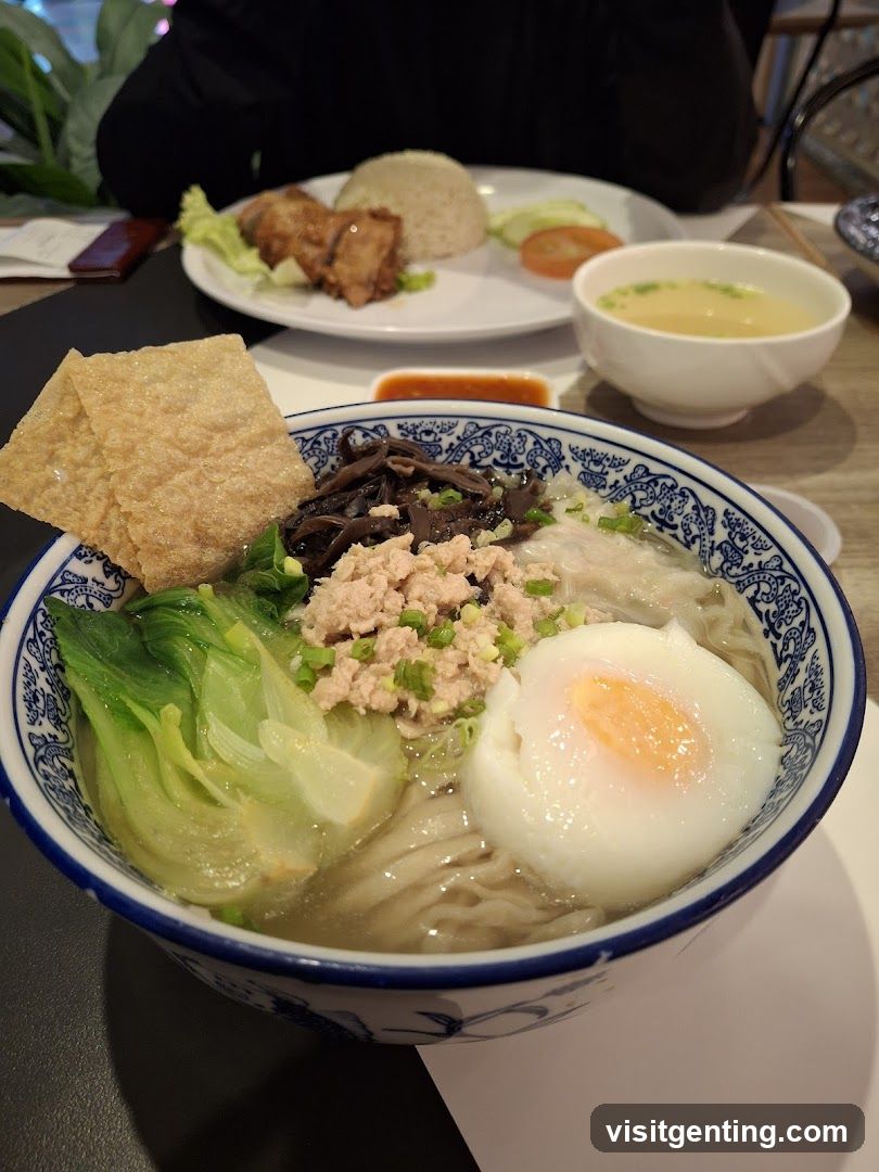 Restaurant Interior Food Scene