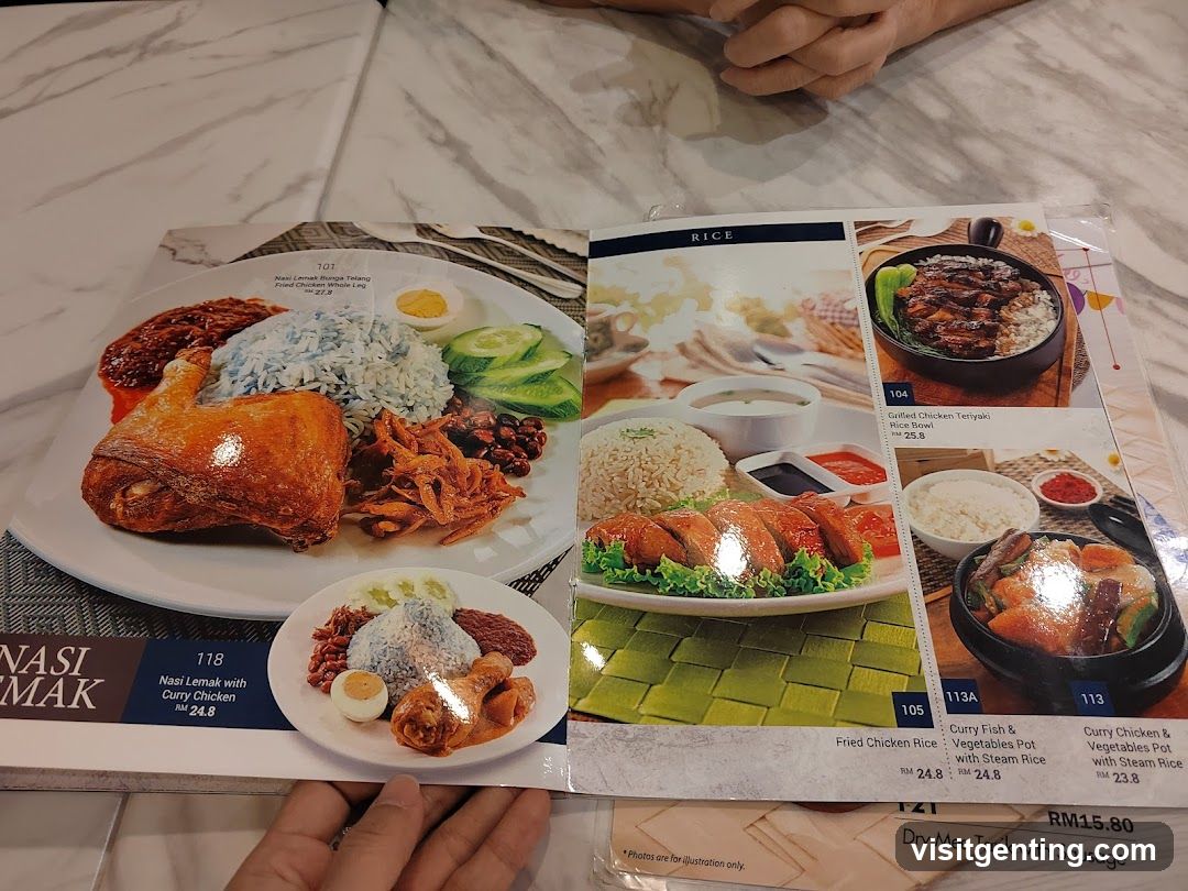 Restaurant Menu Spread