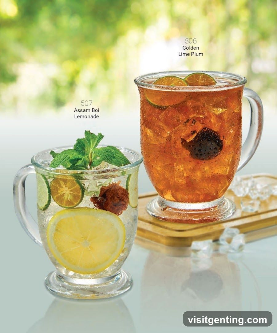 Two beverages in glass mugs
