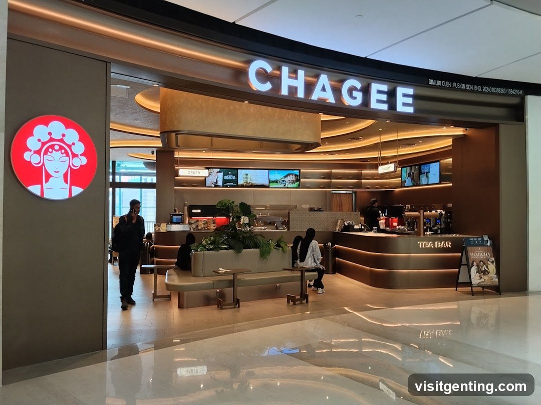 Chagee Storefront Interior