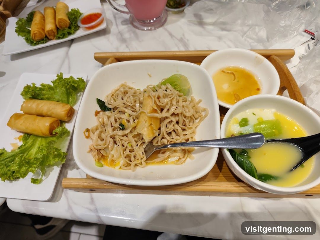 Dining Table with Food