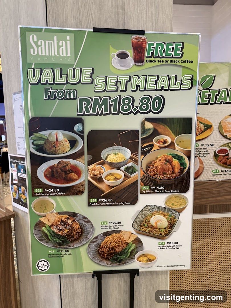 Samtai Yamcha Value Set Meals Poster