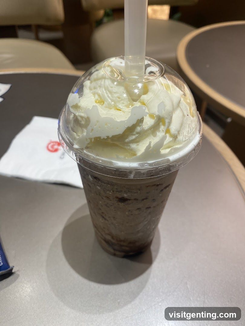 Coffee Drink in Indoor Setting