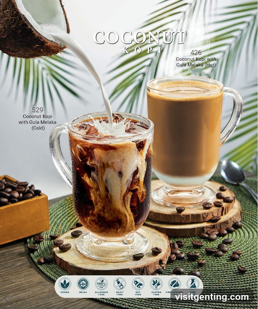 Coconut Kopi Menu