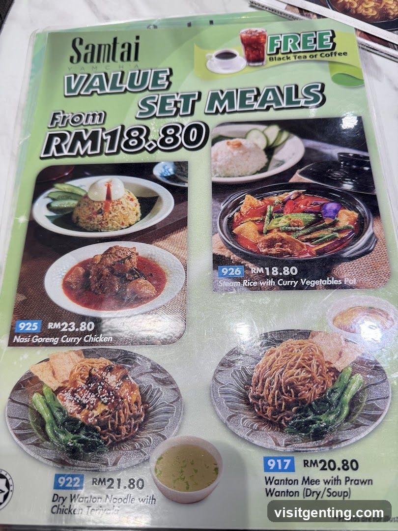 Samtai Value Set Meals
