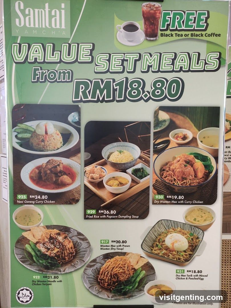 Samtai Yamcha Value Set Meals