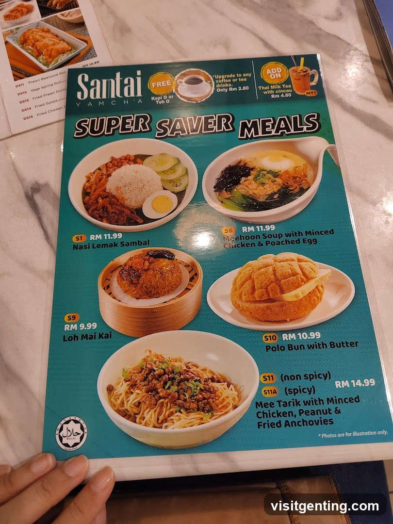 Santai Yamcha Super Saver Meals