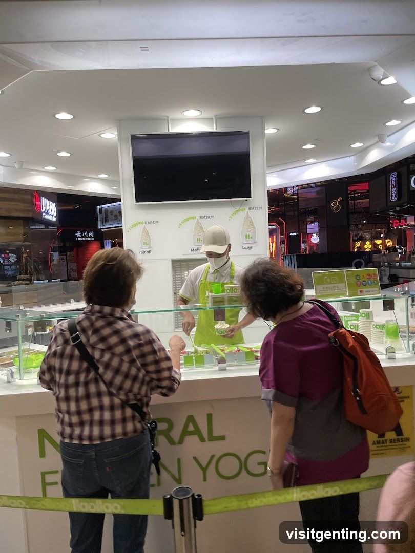 Yogurt Stand Interior