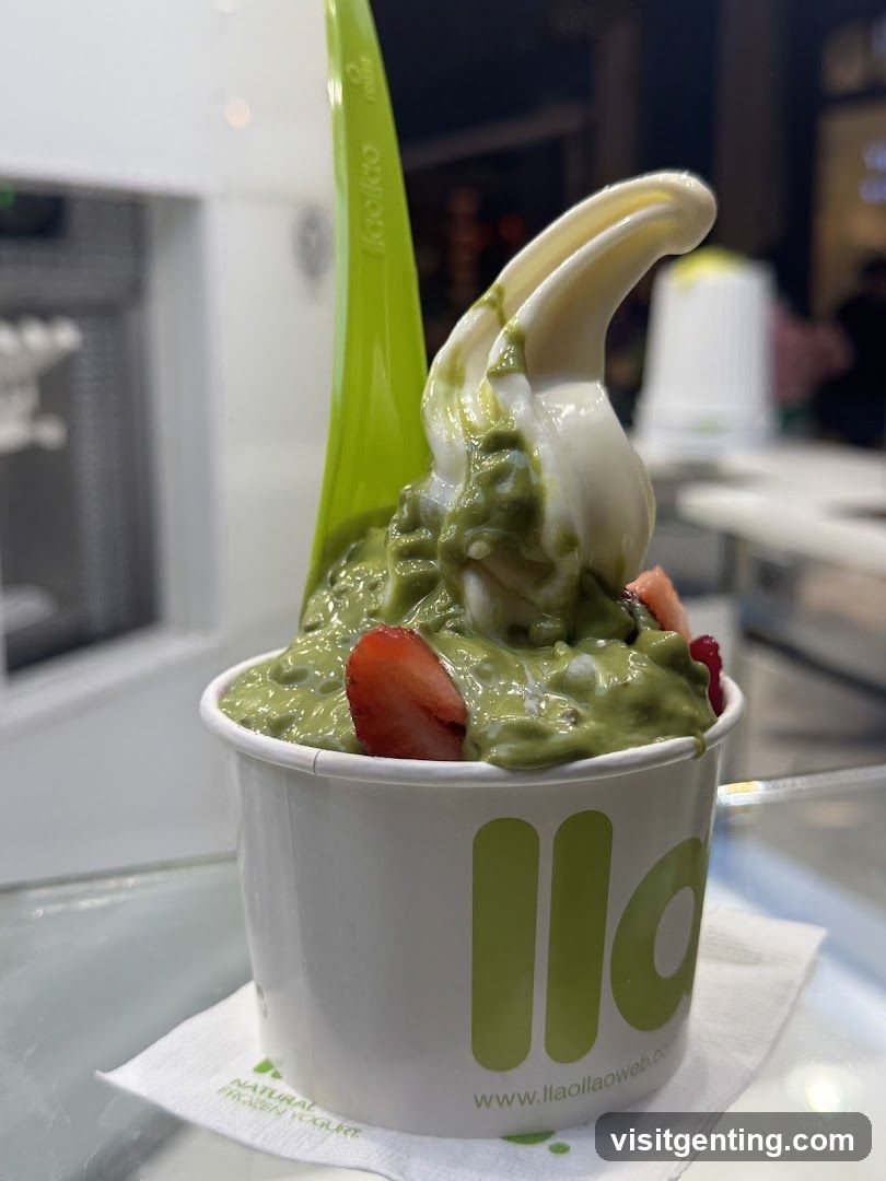 Frozen Yogurt Cup