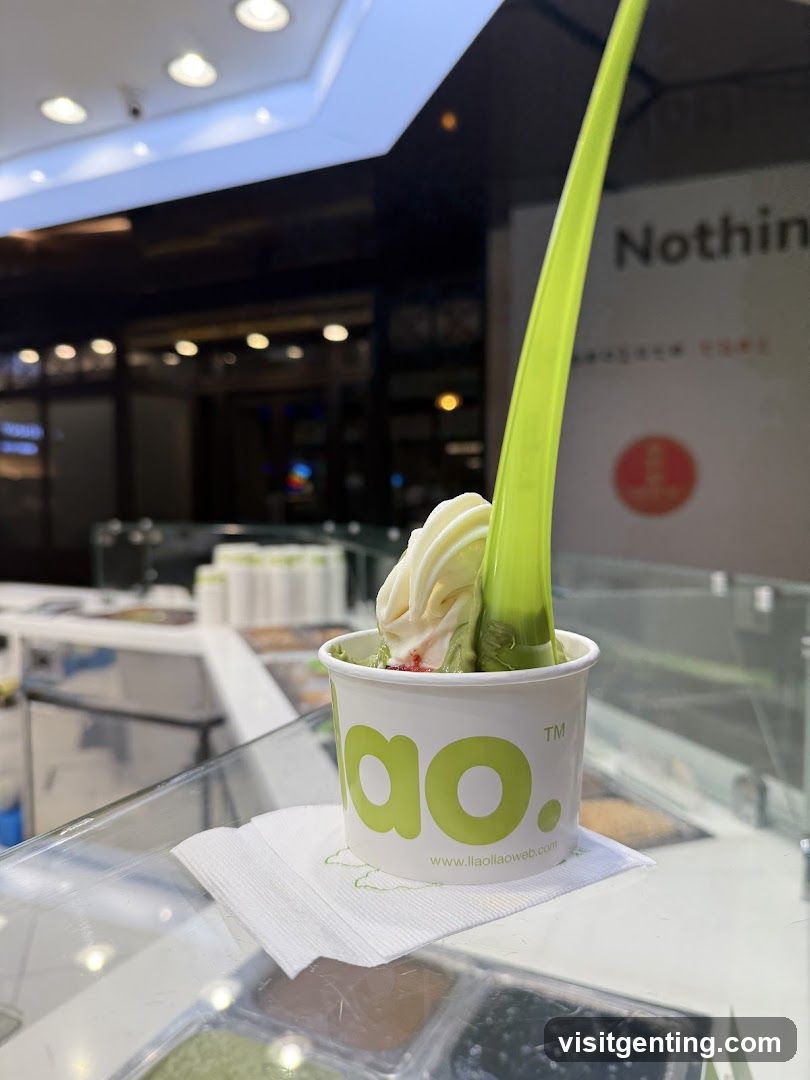 Lao. Soft Serve Ice Cream