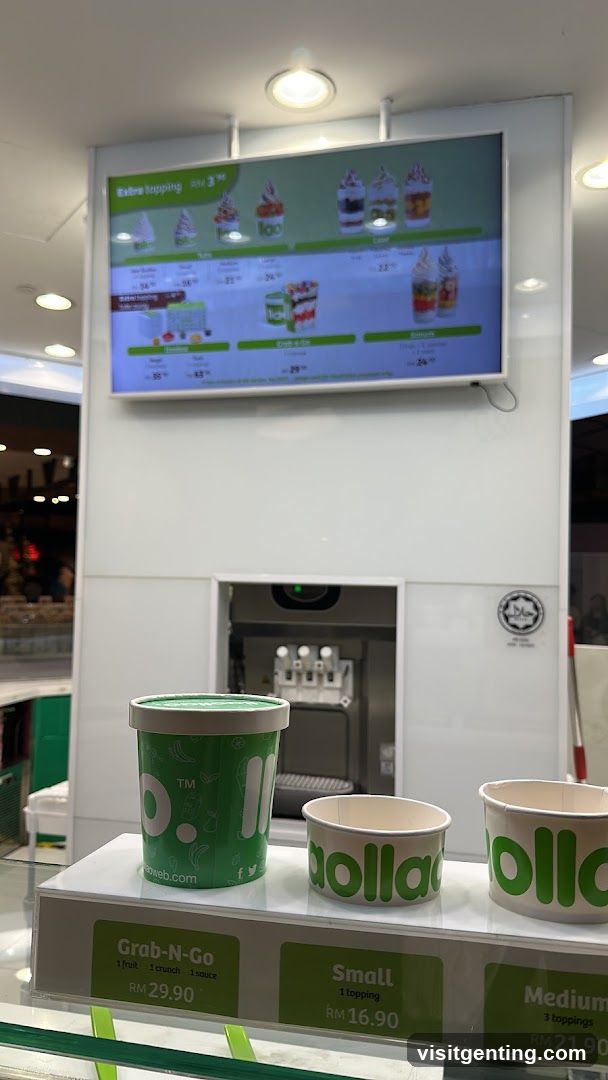 Ice Cream Shop Interior Display