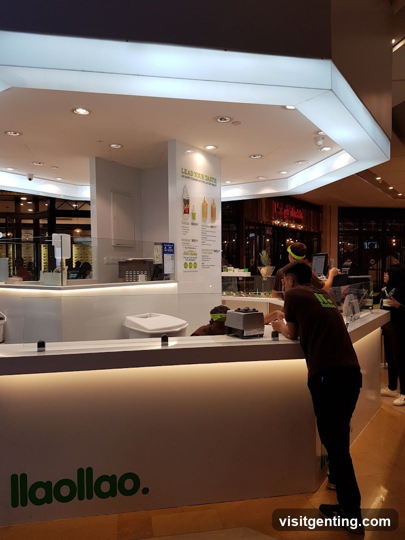 Ilaollao counter interior
