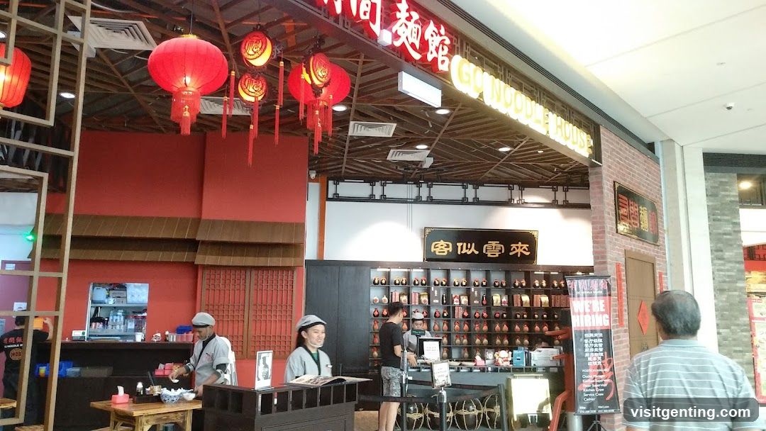 Gin Noodle House storefront interior