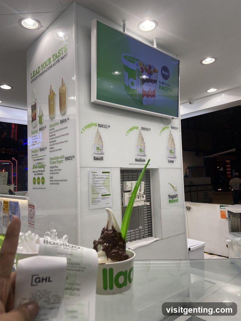 Yogurt Shop Interior