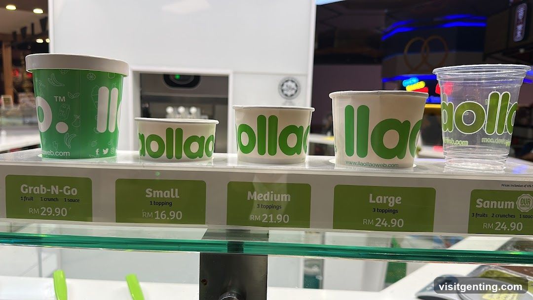 Llaollao Product Display