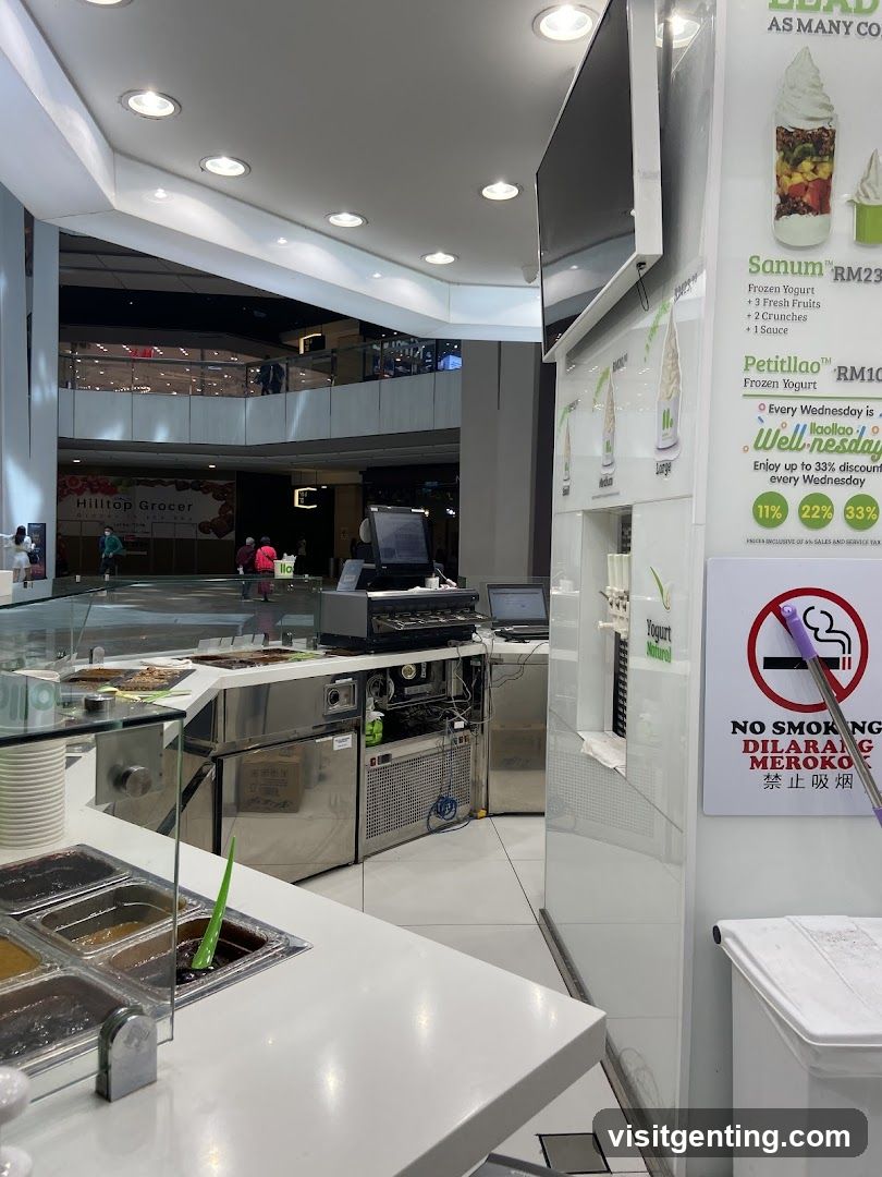 Yogurt Shop Interior