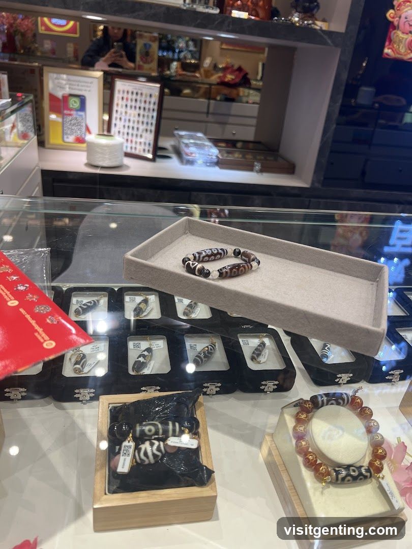 Jewelry Display in Store