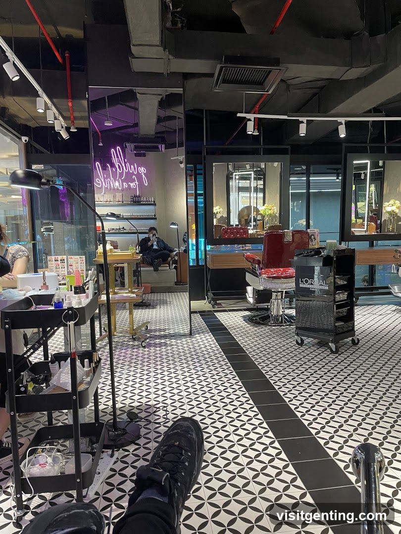 Interior of a beauty salon