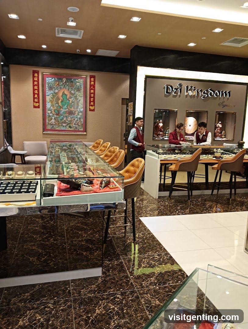 Interior of Dei Kingdom Signatures store