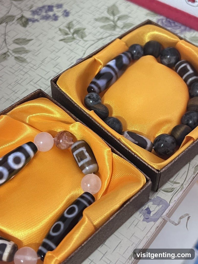 Bead Bracelets in Gift Boxes