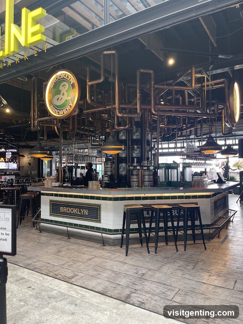 Brooklyn Brewery Bar Interior